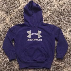 Under Armour hoodie purple sz YSm
